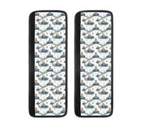 TZTTZT Set di 2 coperture per maniglie del frigorifero con stampa di orso carino, regolabili, antiscivolo, per lavastoviglie, forno, cucina