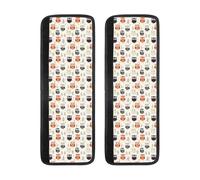 TZTTZT Set di 2 coperture per maniglie del frigorifero con stampa di simpatico gufo, regolabili, antiscivolo, per lavastoviglie, forno, cucina