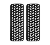TZTTZT Set di 2 coperture per maniglie del frigorifero, in tela bianca, con stampa di scarpe, regolabili, antiscivolo, per lavastoviglie, forno, cucina, decorazione