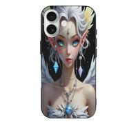 TZTTZT Stampa elfo dei cartoni animati n. 10 compatibile con iPhone 17, custodia sottile e carina, compatibile con iPhone 17, controllo della fotocamera, protezione antiurto, resistente ai graffi