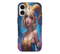 TZTTZT Stampa elfo dei cartoni animati n. 12 compatibile con iPhone 17, custodia sottile e carina, compatibile con iPhone 17, controllo della fotocamera, protezione antiurto, resistente ai graffi