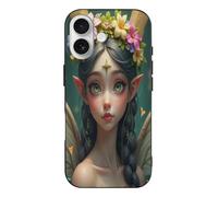 TZTTZT Stampa elfo dei cartoni animati n. 13 compatibile con iPhone 17, custodia sottile e carina, compatibile con iPhone 17, controllo della fotocamera, protezione antiurto, resistente ai graffi