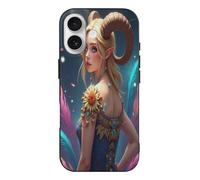 TZTTZT Stampa elfo dei cartoni animati n. 14 compatibile con iPhone 17, custodia sottile e carina, compatibile con iPhone 17, controllo della fotocamera, protezione antiurto, resistente ai graffi