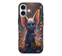 TZTTZT Stampa elfo dei cartoni animati n. 9 compatibile con iPhone 17, custodia sottile e carina, compatibile con iPhone 17, controllo della fotocamera, protezione antiurto, resistente ai graffi