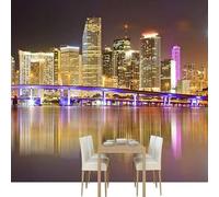 Tzxztt Creativo Tridimensionale Oro Architettura Fiume Moderna Carta Da Parati 3D Seta Pregiata Testurizzata Ideale Per La Camera Letto Del Soggiorno-400cm×280cm