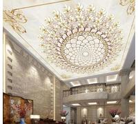 Tzxztt Rilievi Lusso Orchidee Stile Regale Moderna Carta Da Parati 3D Seta Pregiata Testurizzata Ideale Per La Camera Letto Del Soggiorno-430cm×300cm