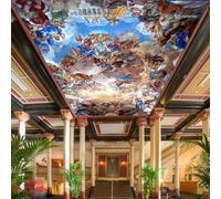 Tzxztt Semplice Retrò Tridimensionale Personaggi Angeli Moderna Carta Da Parati 3D Seta Pregiata Testurizzata Ideale Per La Camera Letto Del Soggiorno-430cm×300cm