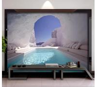 Tzxztt Tridimensionale Cielo Creatività Caverna Estensione Spaziale Moderna Carta Da Parati 3D Seta Pregiata Testurizzata Ideale Per La Camera Letto Del Soggiorno-350cm×256cm