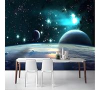 Tzxztt Universo Stereoscopico Galassia Stella Stella Moderna Carta Da Parati 3d Seta Pregiata Testurizzata Ideale Per La Camera Letto Del Soggiorno-250cm×170cm