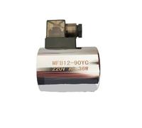 TZZVFRCR Bobina dell'elettrovalvola idraulica MFB12-90YC 220V MFZ12-90YC 24V Foro Interno 31,5mm Lunghezza 75mm(220 Volt)