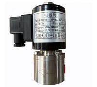 TZZVFRCR Elettrovalvola ad Alta Pressione for Acqua a 2 Vie, 16 Bar, 1,6 MPa, 1/4, 3/8, 220 V, 24 V, orifizio 6 mm, valvola a Grande Portata SS304(NPT-12V)