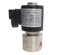 TZZVFRCR Elettrovalvola ad Alta Pressione for azoto a 2 Vie, 300 Bar, 30 MPa, 1/4, 24 V, orifizio 1 mm, SS304, DN1, normalmente Chiusa(NPT-DC12V)