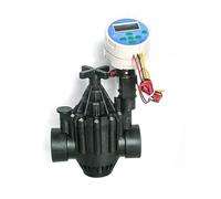 TZZVFRCR Elettrovalvola for irrigazione normalmente Chiusa a ritenuta CC da 2 Pollici con Regolazione del Flusso dell'Acqua