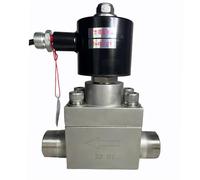 TZZVFRCR Elettrovalvola for Ossigeno a 2 Vie 20 MPa 200 Bar con Attacco saldato Orifizio 25 mm SS304 CT5 normalmente Aperta(One Size,G-24V)