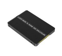 U.2 SFF 8639 A NVMe Adattatore Scatola di Installazione Caso Efficiente Dissipazione del Calore Per U.2 A Recinzione Alluminio Dissipatore Adattatore Caso