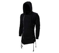 U/A Assassin's Creed - Felpa con cappuccio, da uomo Nero XL