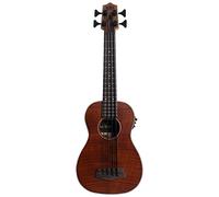 U-Bass Exotic Mahogany, Manica, Fretted, con borsa deluxe