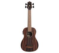 U-Bass Striped Ebony, Fretted, Metal Round Wound Strings, with Deluxe Bag
