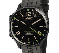 U-Boat 8840/B Capsoil Doppiotempo DLC GMT Orologio Uomo 45mm 10ATM