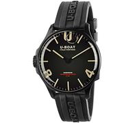 U-Boat darkmoon 8464/a orologio Uomo Analogico Al quarzo con cinturino in Gomma 8464/A