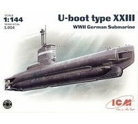 U-Boot Type XXIII WWII German Submarine 1:144 ICMS004 - icm modellismo