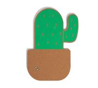 U Brands Bacheca in sughero con cactus in vaso, 30,5 x 43,2 cm