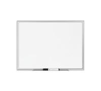 U Brands Basics Plus lavagna magnetica cancellabile a secco, 58,4 x 43,2 cm, argento telaio in alluminio 23 x 17 Inches Silver