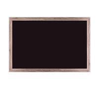 U Brands, lavagna magnetica, 91,4 x 61 cm, cornice in legno rustico, superficie opaca di alta qualità