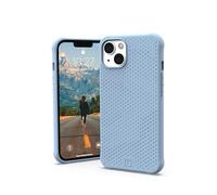 U by UAG [U] Dot Case compatibile con Apple iPhone 13 [Silicone morbido al tatto, Design testurizzato, Compatibile con la ricarica wireless, Protezione da caduta da 2,4 m] cerulean