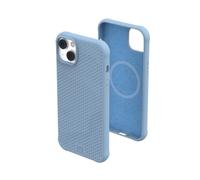 U by UAG [U] Dot Case compatibile custodia Apple iPhone 14 Plus [Soft-Touch silicone, Ricarica wireless/magnetico compatibile, Protezione dalle cadute da 2,4 m] Cerulean