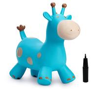 U&C Planet Gonfiabile Cavalcabile per Bambini 1-6 Anni con Pompa | Gioco Gonfiabile, Animale Cavalcabile, Base Antiscivolo, Gonfiaggio Rapido, Regalo per Festa dei Bambini, Compleanni e Natale