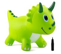 U&C Planet Gonfiabile Cavalcabile per Bambini 1-6 Anni con Pompa | Gioco Gonfiabile, Animale Cavalcabile, Base Antiscivolo, Gonfiaggio Rapido, Regalo per Festa dei Bambini, Compleanni e Natale