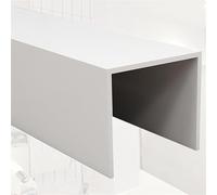 u copertura per tubature Condotto di ventilazione esterno verniciabile, condotto nascosto interno per lavandino/scatola di scarico del bagno, rivestimento(40 x 12 cm/15.7 x 4.7 in)