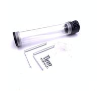 U/D Kit serbatoio acqua raffreddato ad acqua, filettatura G1/4 50 mm, serbatoio acqua cilindrico raffreddato ad acqua a 4 fori, utilizzato per il raffreddamento al computer (50x240mm)