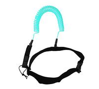 U/ D Surfboard - Corda a spirale SUP per guinzaglio da surf con cintura regolabile, 10 m, colore: Blu