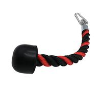 U/D Tricipiti corda singola LAT maniglia tirare giù cavo macchina multi-palestra attacco con moschettone per braccio bicipite costruzione muscolare (rosso)