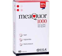 U.G.A. Nutraceuticals Meaquor 1000 - Integratore Per Il Benessere Cardiovascolare 60 Capsule