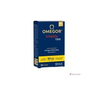 U.G.A. Nutraceuticals Omegor Vitality 1000 - integratore di omega 3 - 60 perle