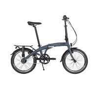 U.GO Dare U•Go i7 Folding Bike 20", Bici Pieghevoli Unisex-Adult, Blue, Uni