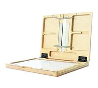 U.Go Plein Air Anywhere Pochade Box, Ultra Lightweight Baltic Birch wood with Stainless Steel and Aluminum construction, Medium measures 8.4 x 11.25 x 1.25 inches (00702)
