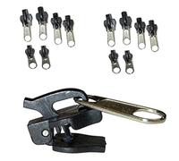 U-K Set di 6 cerniere universali Instant Fix Zipper di ricambio con cerniera a scorrimento dentato, design grazioso