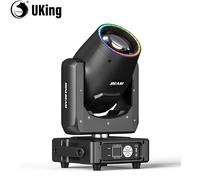 U`King 230W Mini luci a testa mobile RGBW DMX512 Luci da palcoscenico con 14 gobos 13 colori 18 canali per DJ discoteca festa di nozze