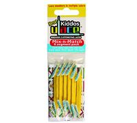 U-Lace Kiddos - Lacci per le scarpe elastici per bambini da 3 a 7 anni. Attenzione: ne servono almeno 2 bustine per un paio di scarpe.Contate gli occhielli., Giallo (YELLOW - Jaune), Taglia unica