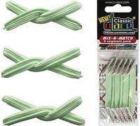 U-Lace Lacci per scarpe, unisex, per bambini, multicolore (Minty Green), 6 im Pack
