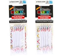 U-Lace Mix N match, lacci, Bianco (bianco), Taglia unica