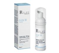Relife U-life 30 Ecofoam Cheratolitica e Idratante per pelle molto secca con Urea al 30%, olio di mandorle, olio di girasole. Flacone da 50 ml