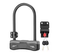 U Lock Bike | Heavy Duty - Lucchetto per bicicletta a forma di U con | Forniture per ciclismo per rack - Viaggi di guida all'aperto per adulti