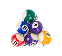 U-M 1 Simulazione Portachiavi Biliardo Gioielli Biliardo Pendente Confortevole ed Ambientale