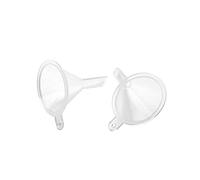 U-M Care ProdDEte and Tools - Mini imbuto in plastica trasparente, strumento cosmetico, piccolo imbuto per profumo, utile e pratico