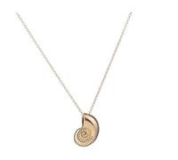 U-M PULABO - Collana con ciondolo a forma di conchiglia, con ciondolo a forma di lumaca, accessorio per abbigliamento, di qualità adorabile e pratico